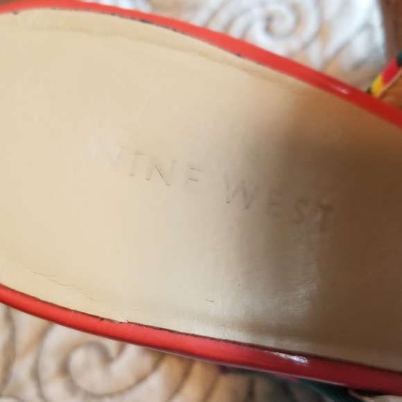 Nine West colorful wedges - Picture 4 of 4